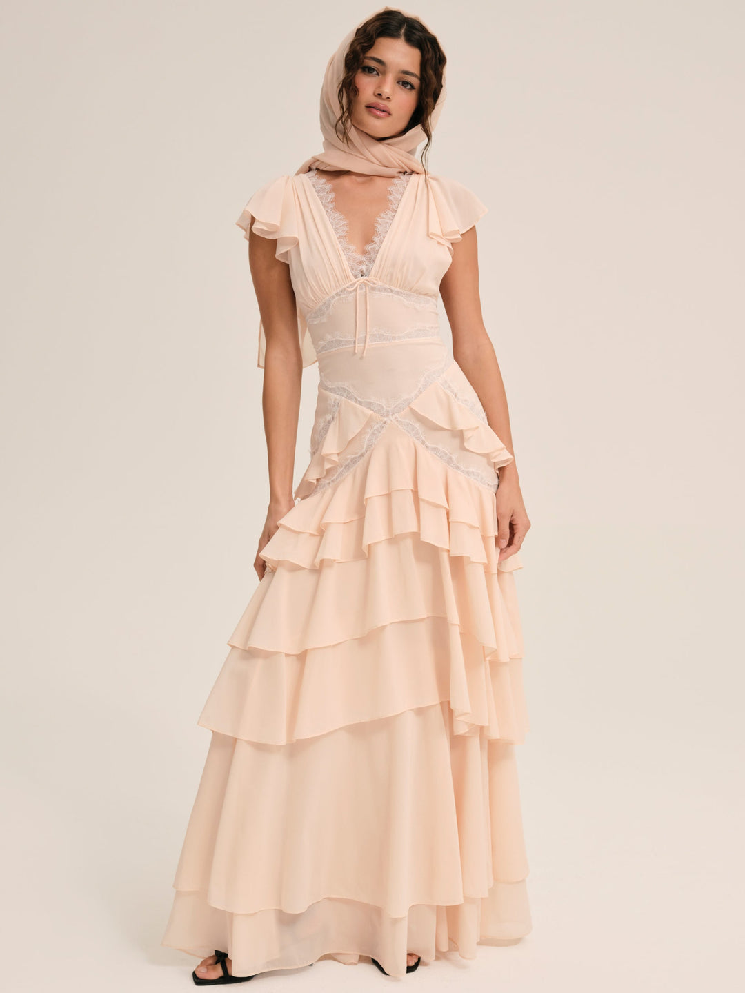 Adriana Gown Peach