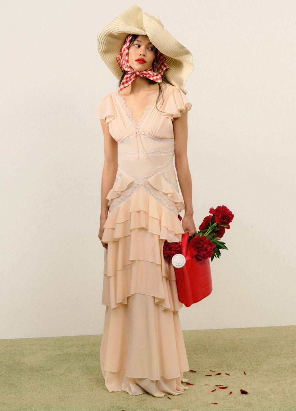 Adriana Gown Peach