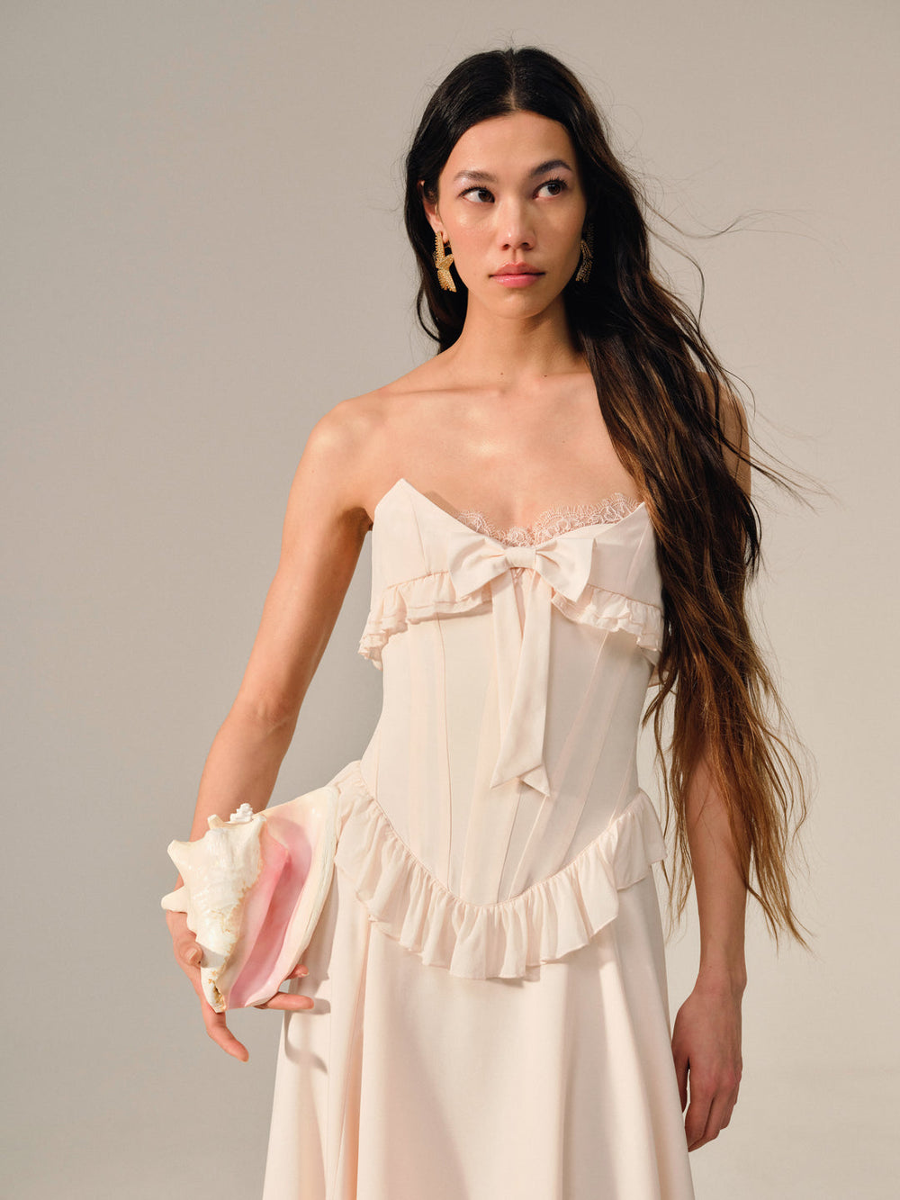 Harmony Maxi Dress Peach