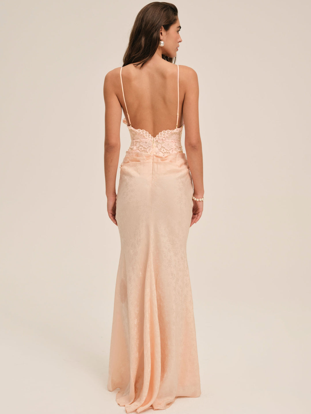 Karissa Gown Peach