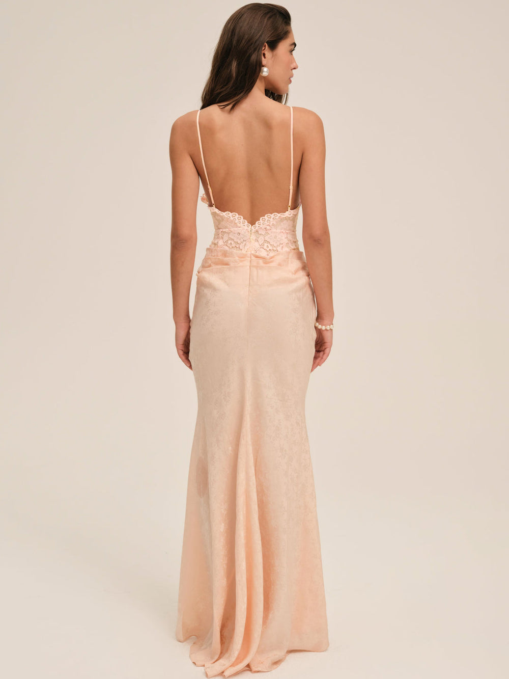 Karissa Gown Peach