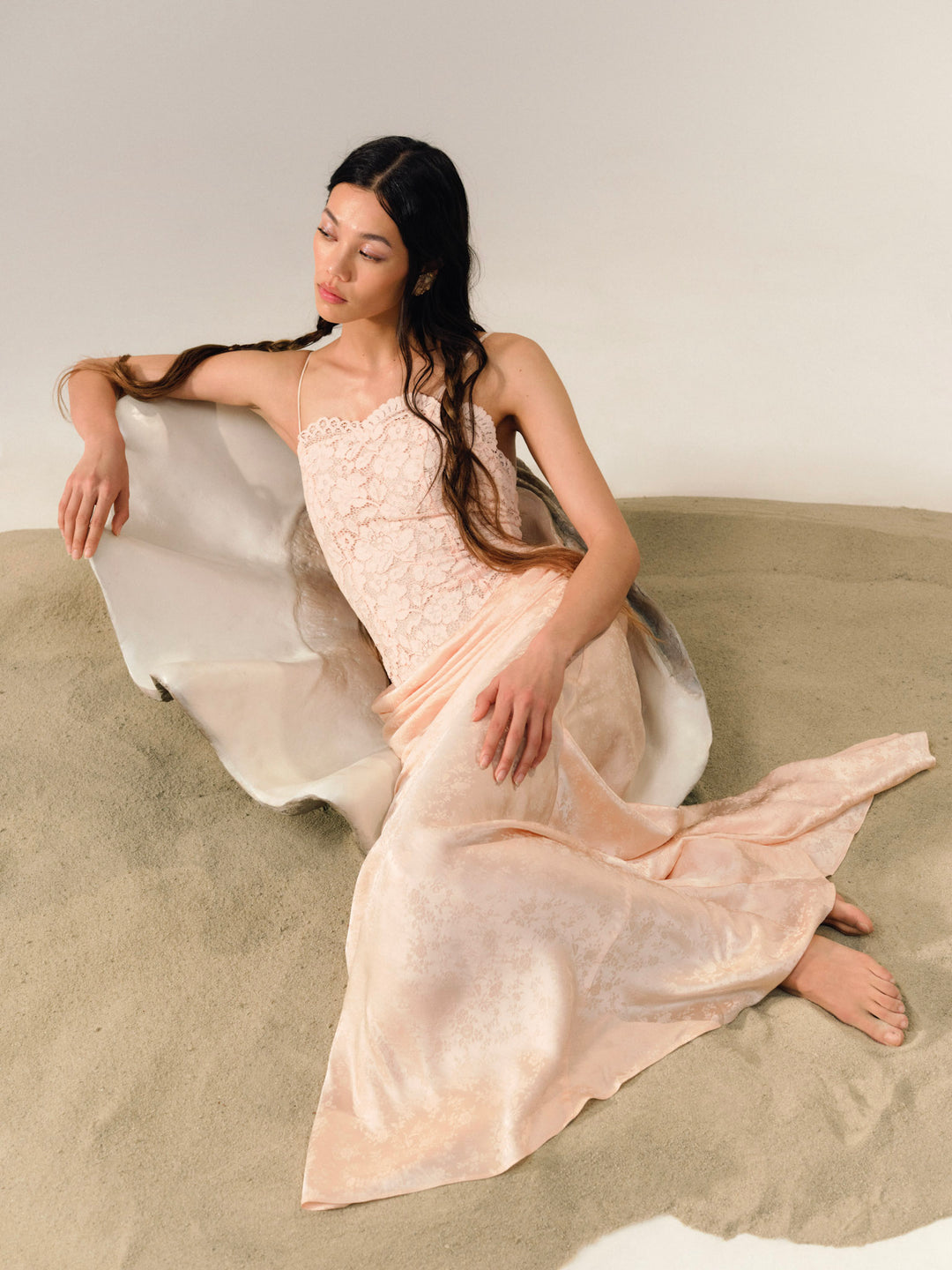Karissa Gown Peach