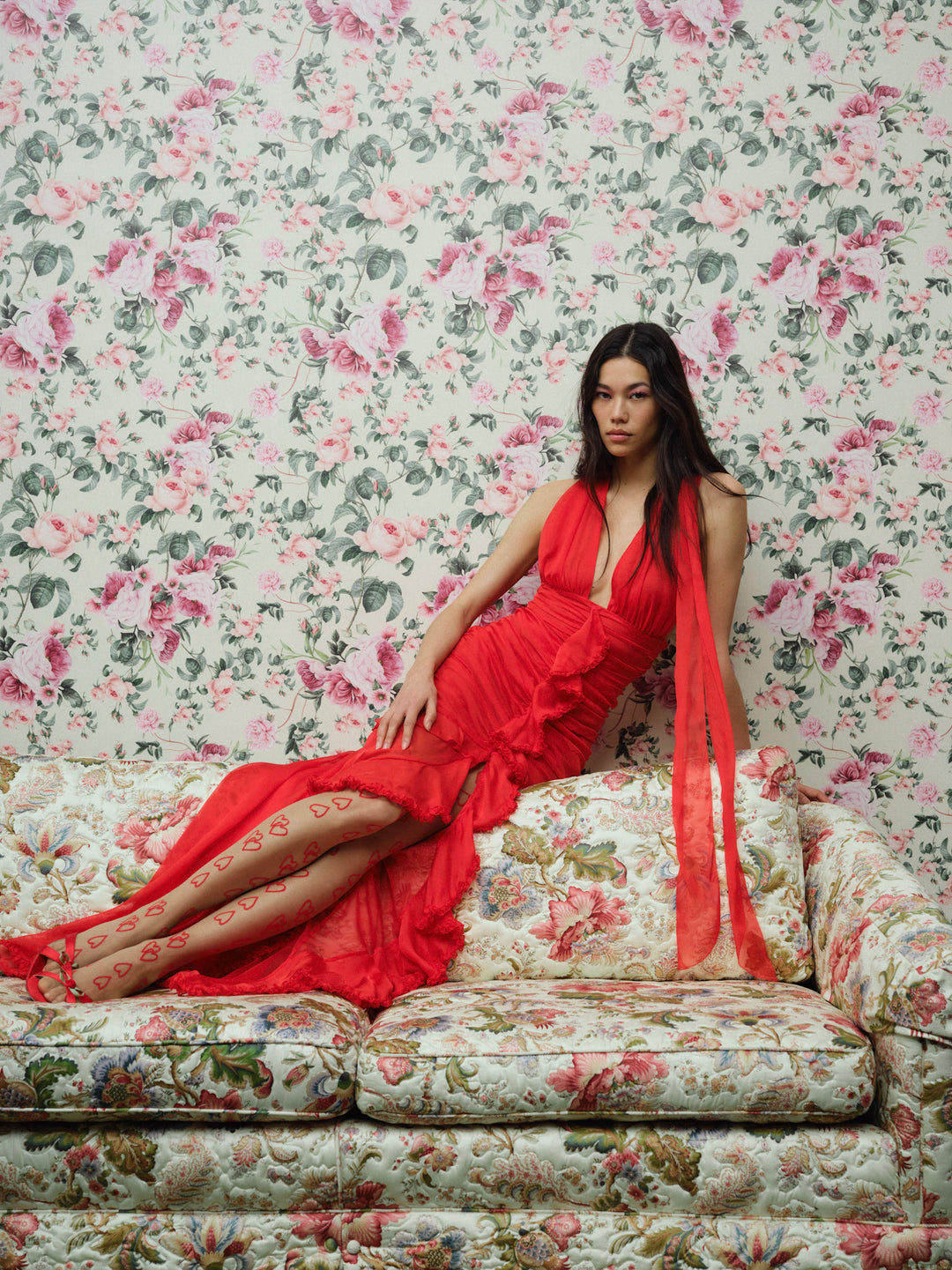 Kayta Gown Red