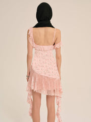 Raspberry Rose Mini Dress Pink