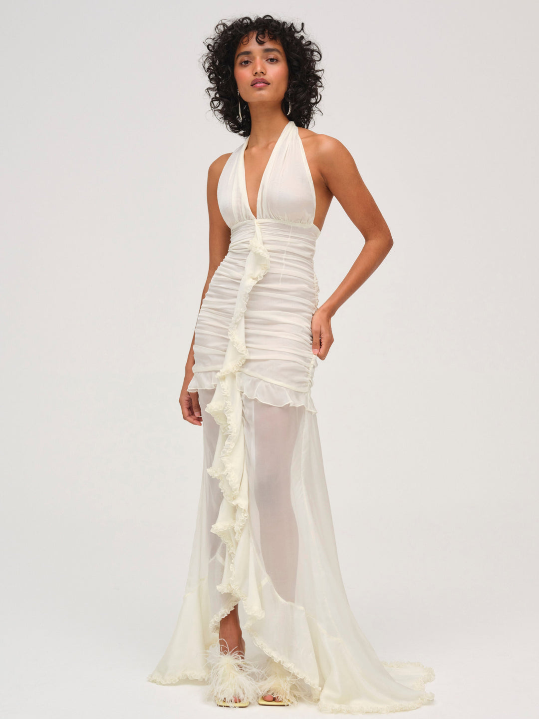Kayta Gown Winter White