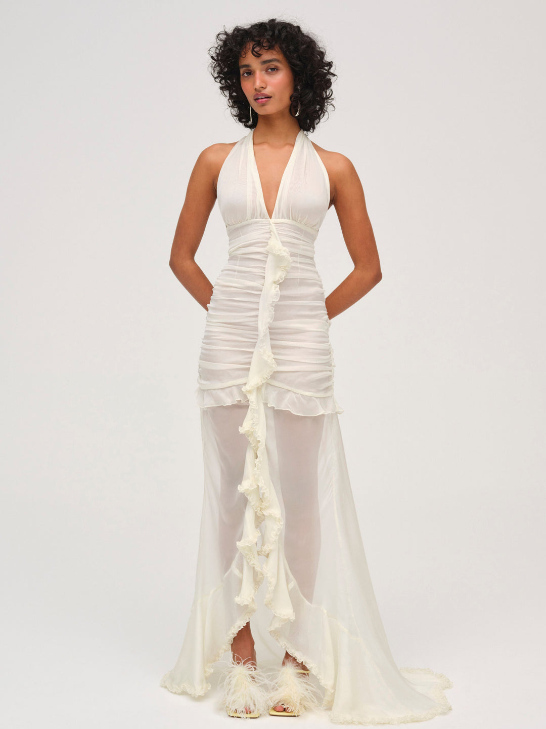 Kayta Gown Winter White