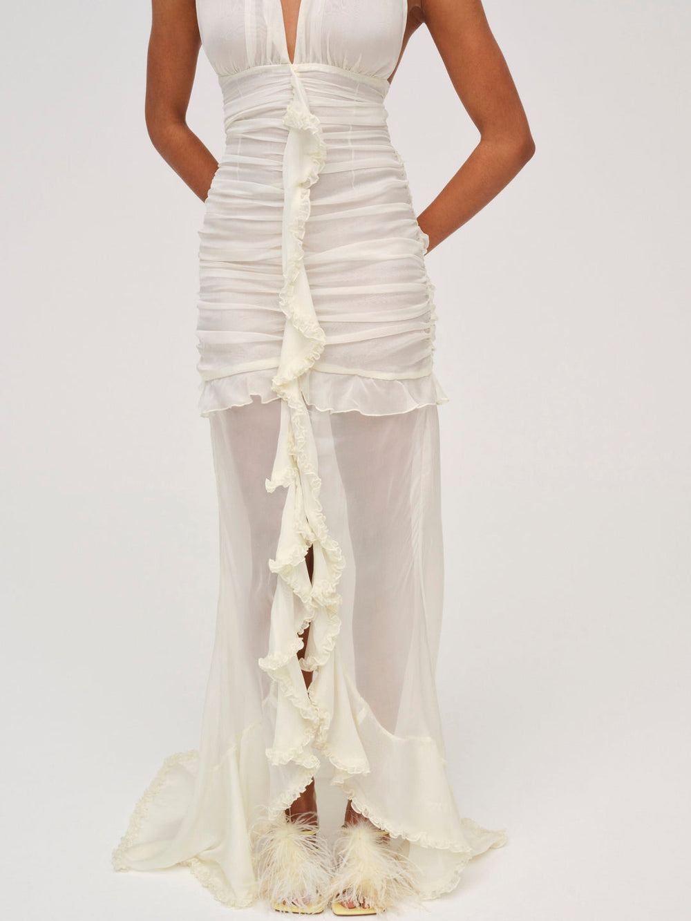 Kayta Gown Winter White