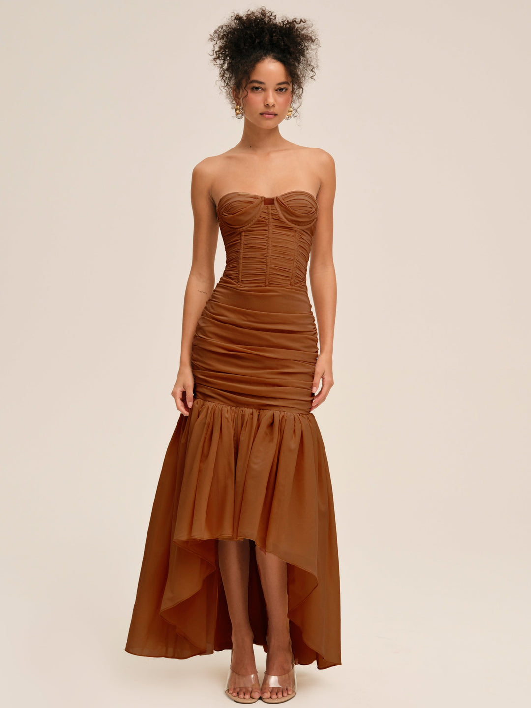 Serafina Gown Brown