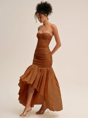 Serafina Gown Brown
