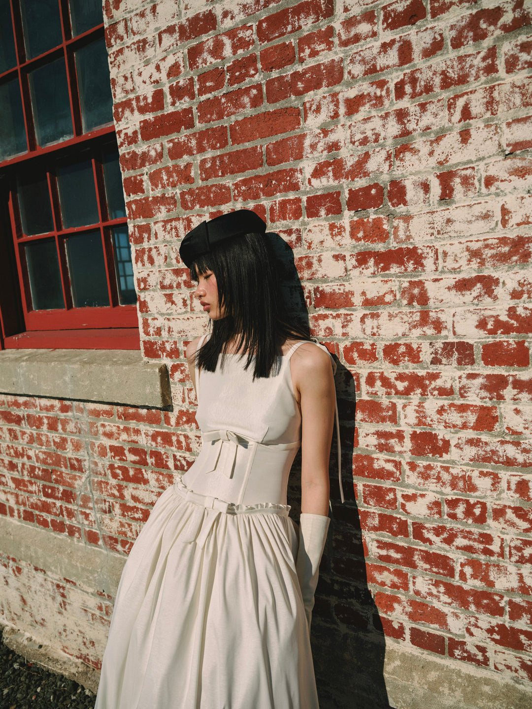 Mollie Midi Dress Cream
