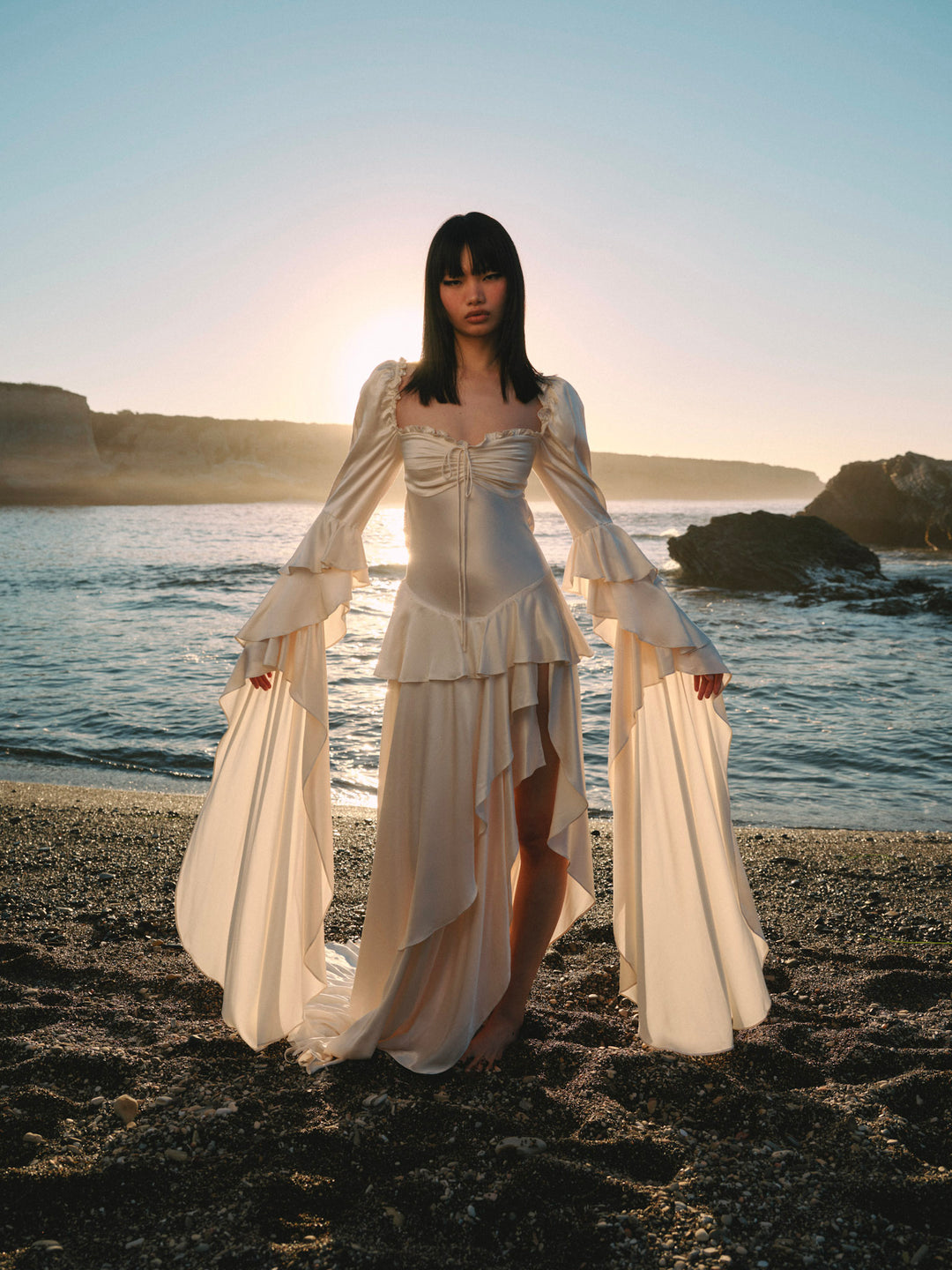 Zelia Maxi Dress Cream