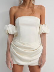 Serena Mini Dress Cream