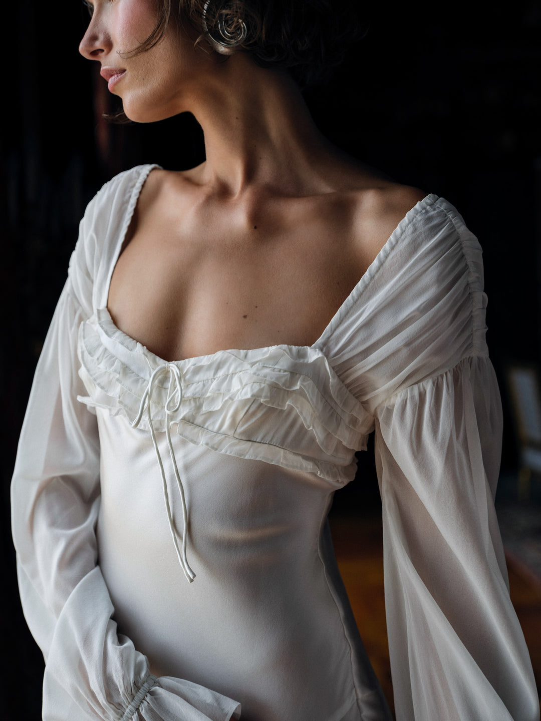 Evy Gown White