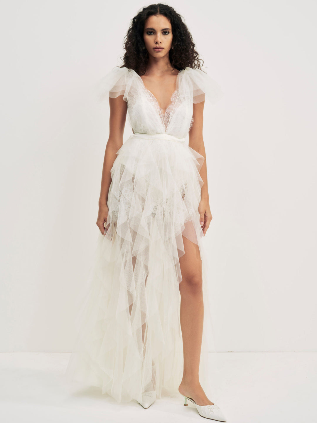 Maxine Gown White