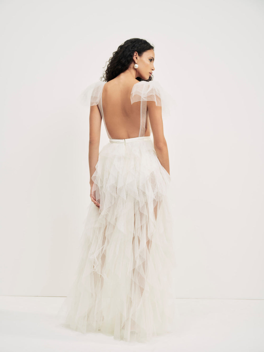 Maxine Gown White
