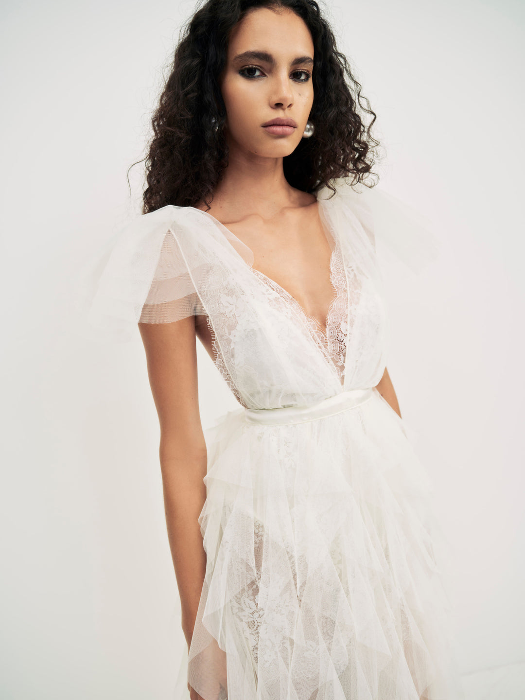 Maxine Gown White