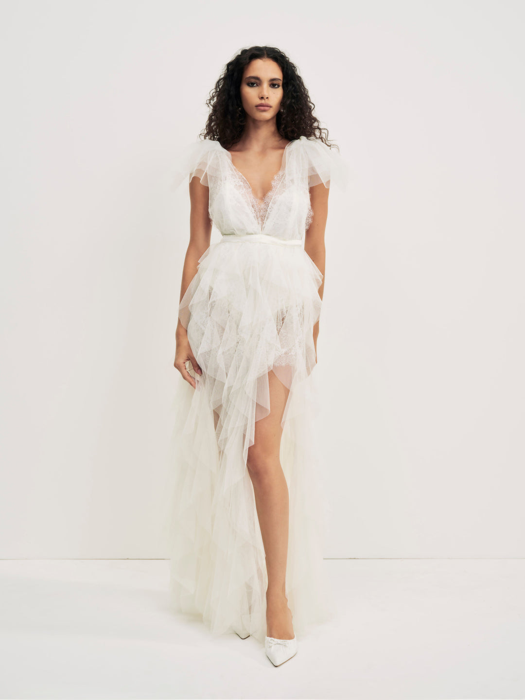 Maxine Gown White
