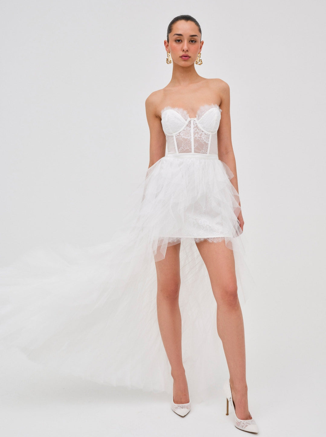 Bustier Gown White