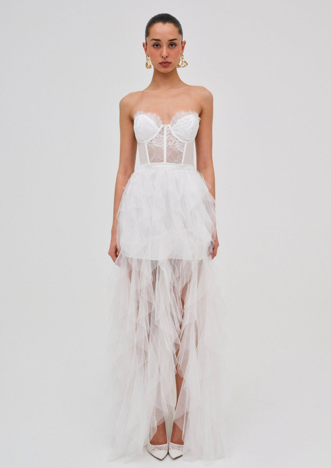 Bustier Gown White