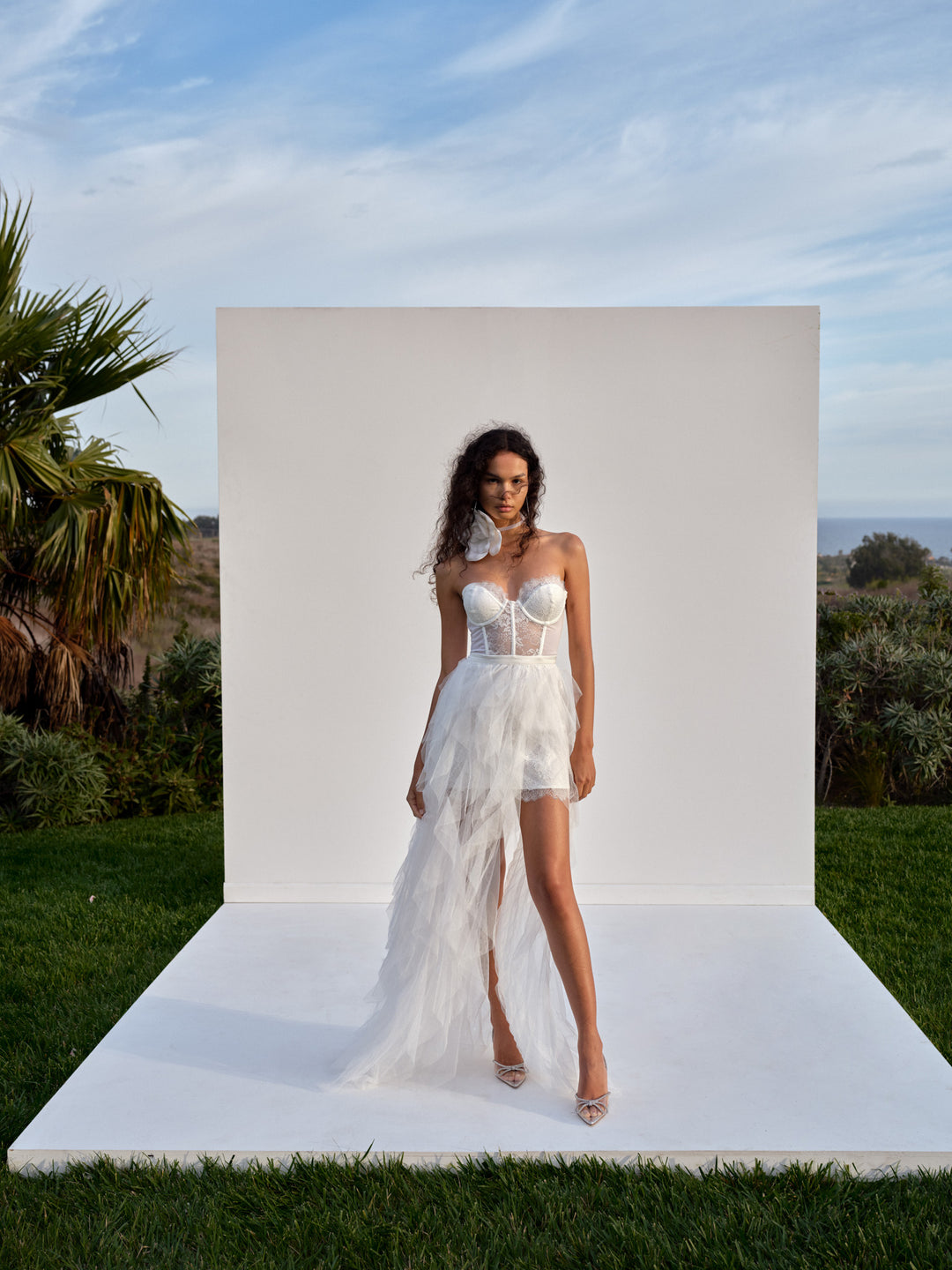 Bustier Gown White