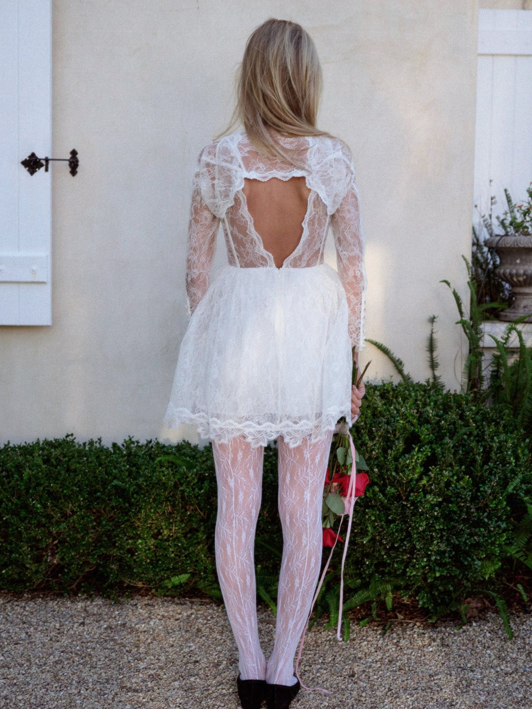 Tara Mini Dress White