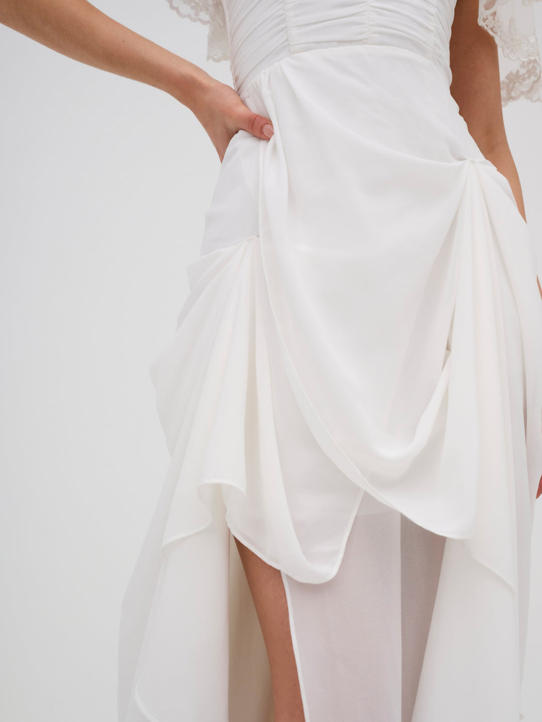 June Maxi Dress White