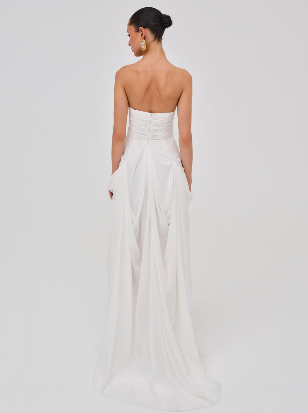 June Maxi Dress White