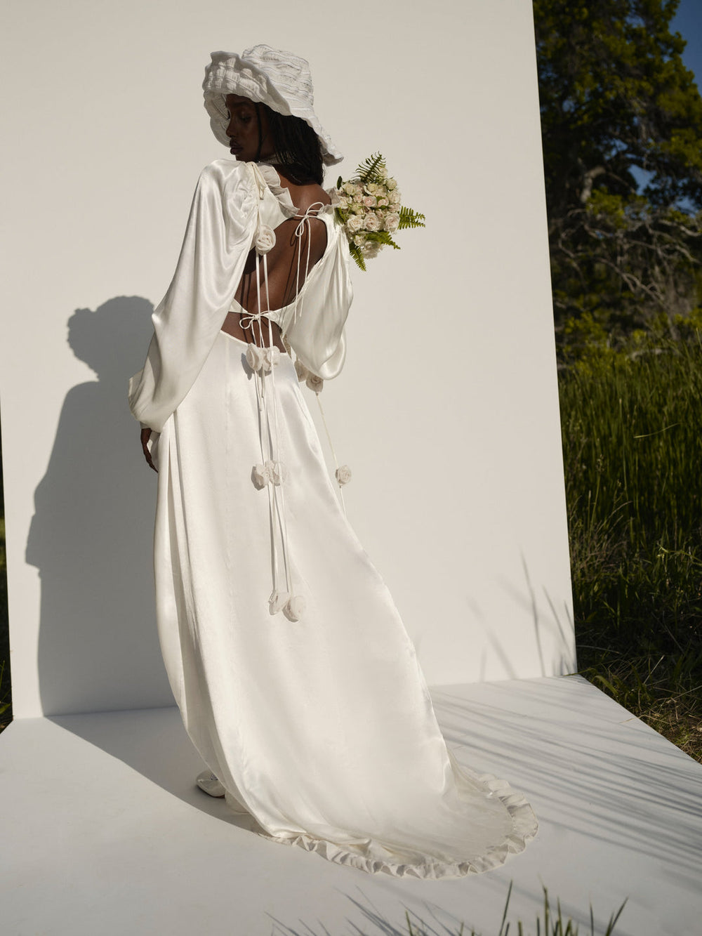 Kendall Gown White