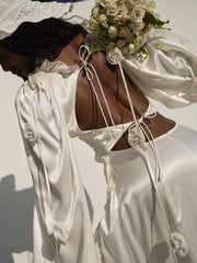 Kendall Gown White