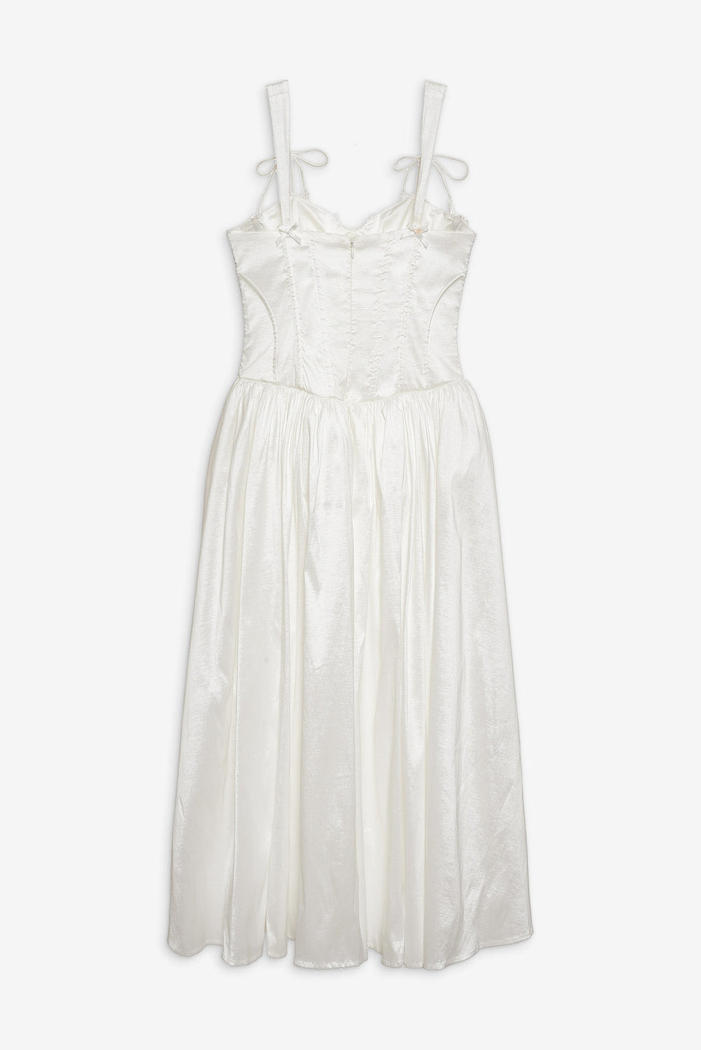 Antoinette Taffeta Gown White
