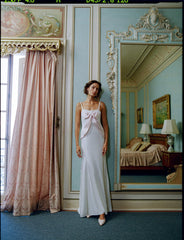 Eliana Gown White Pink
