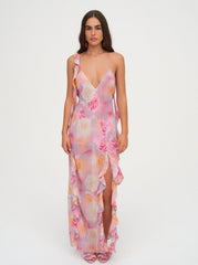 Beate Maxi Dress Pink