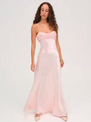 Natalie Maxi Dress Baby Pink