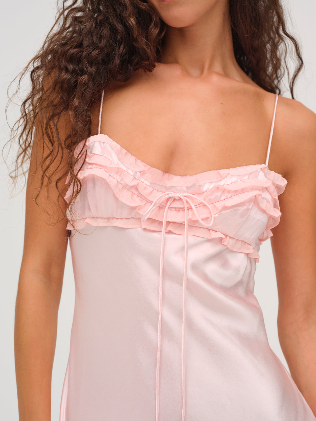 Natalie Maxi Dress Baby Pink