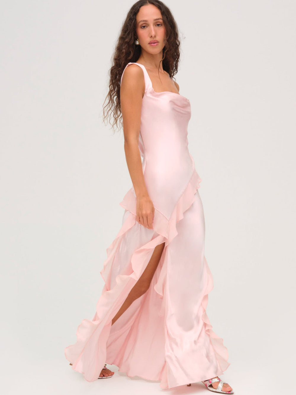 Sawyer Maxi Dress Baby Pink