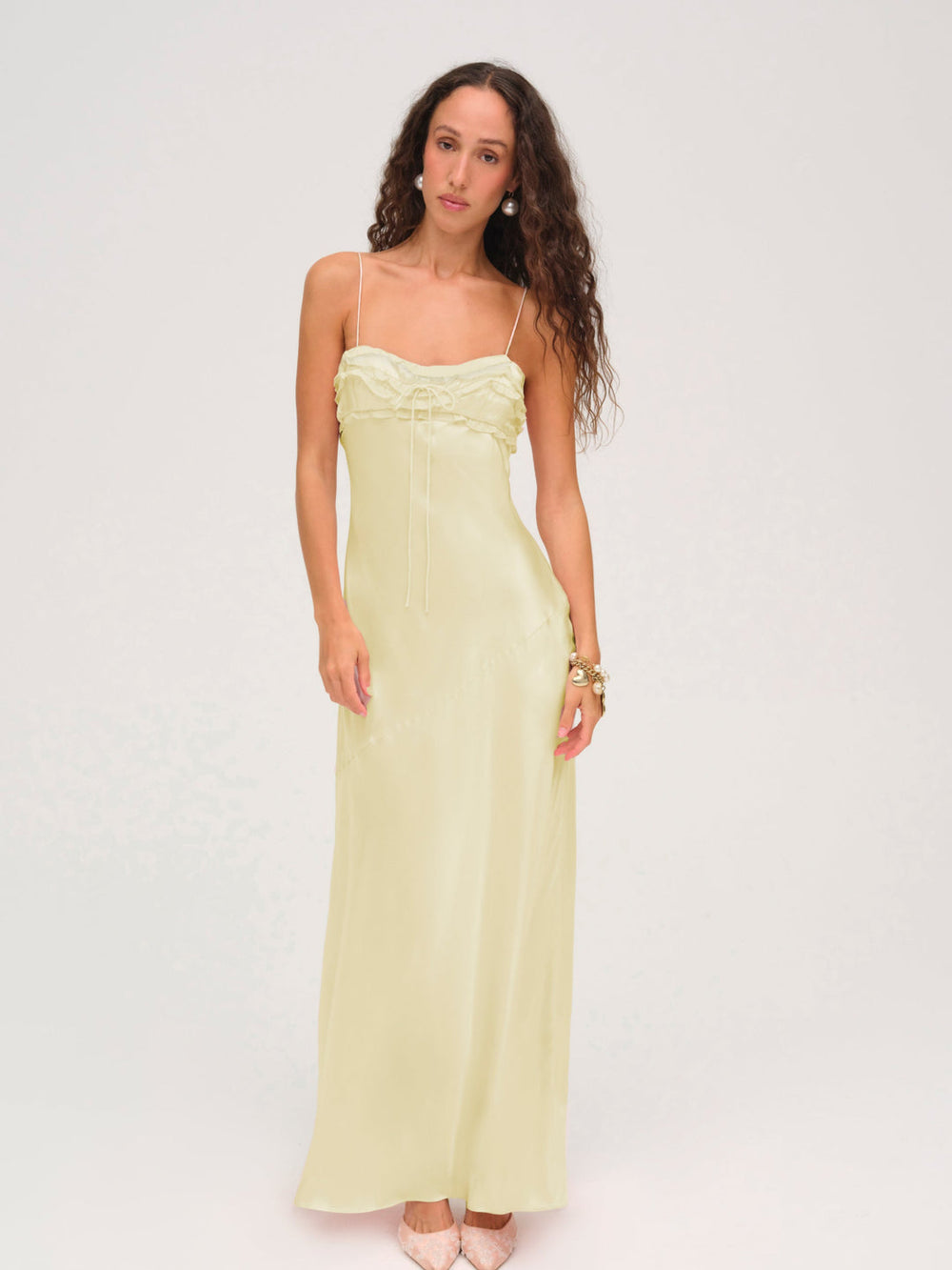 Natalie Maxi Dress Yellow