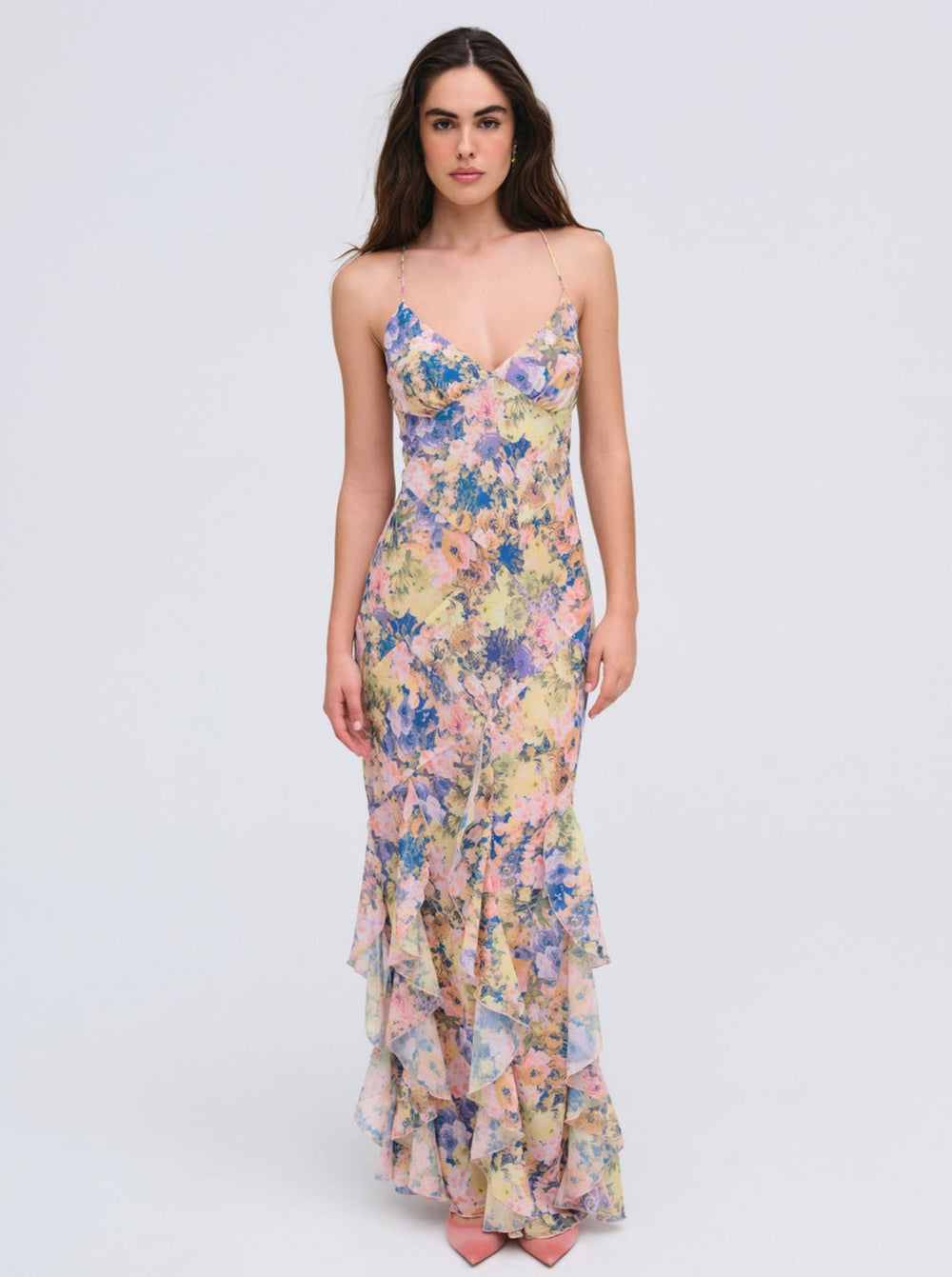 Elea Maxi Dress Pink