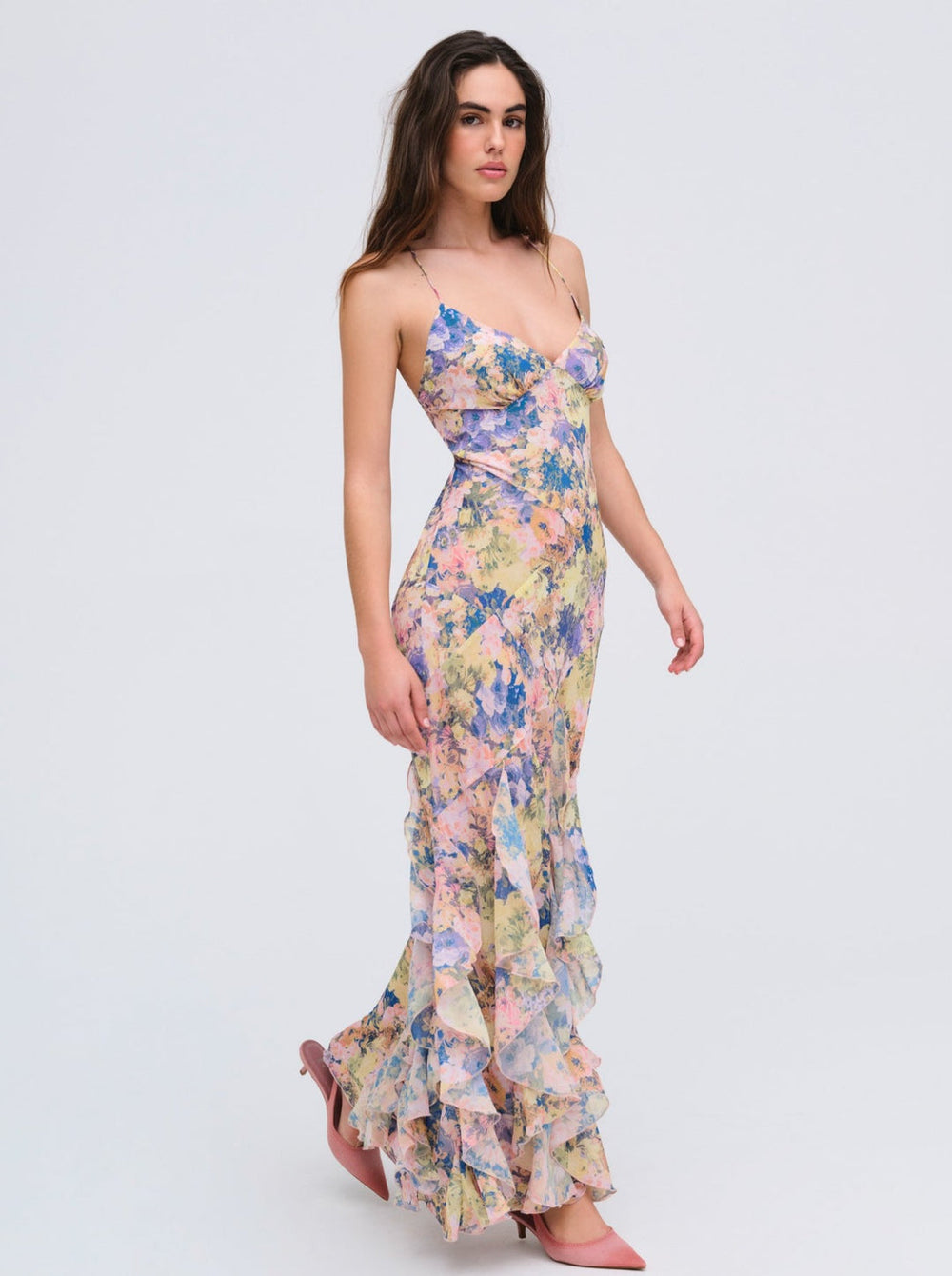 Elea Maxi Dress Pink