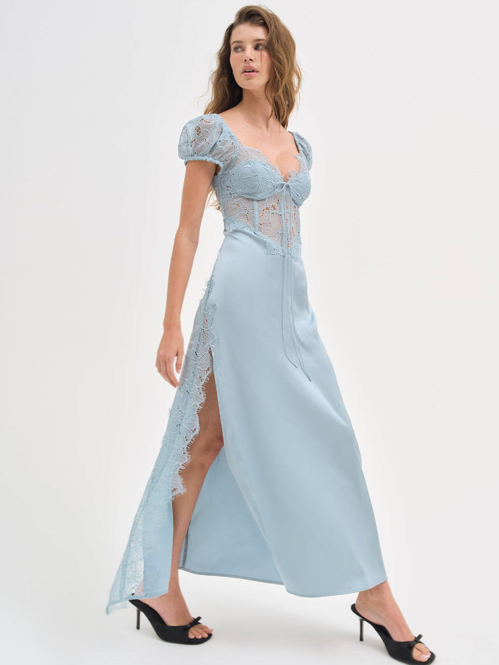 Casey Maxi Dress Blue