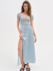 Casey Maxi Dress Blue