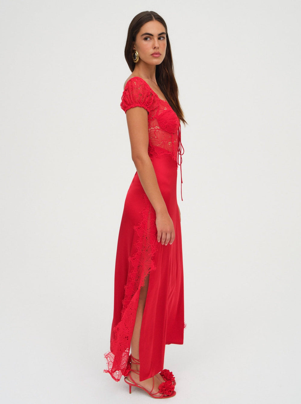 Casey Maxi Dress Red