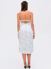 Marisa Midi Dress Blue