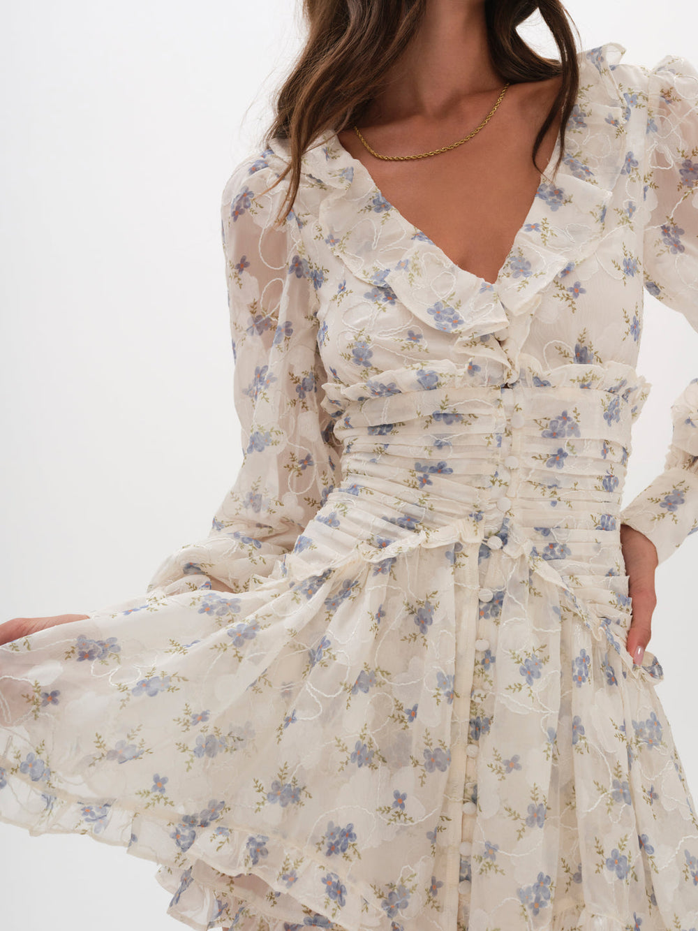 Jayleen Mini Dress White