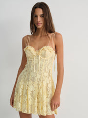 Kate Mini Dress Yellow
