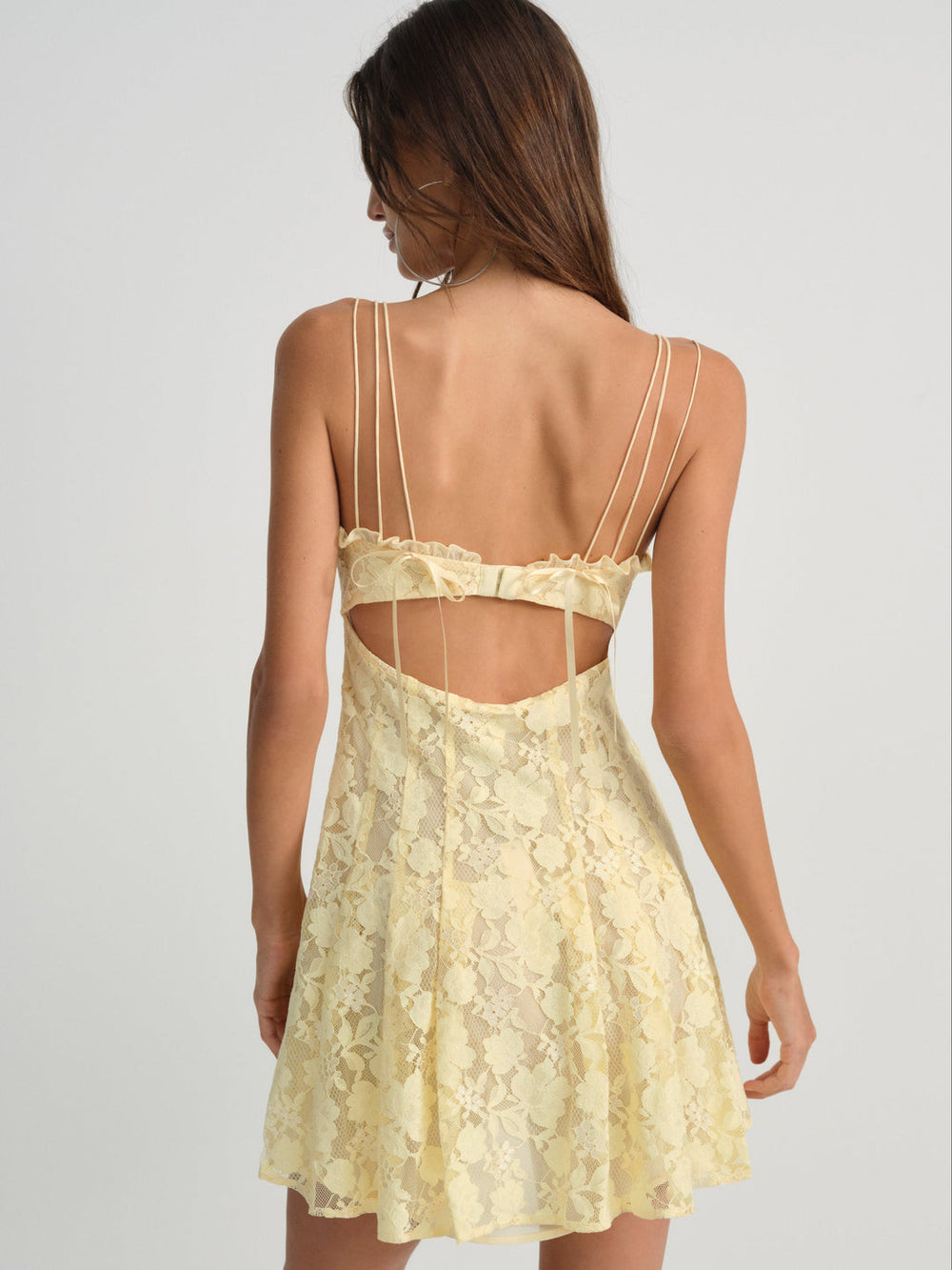 Kate Mini Dress Yellow