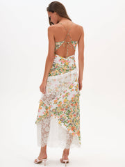 Rosalyn Maxi Dress Green Marigold