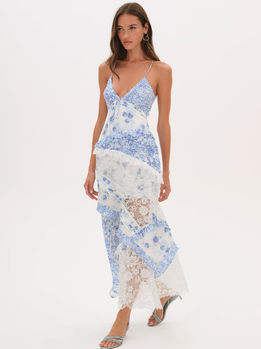 Rosalyn Maxi Dress Blue