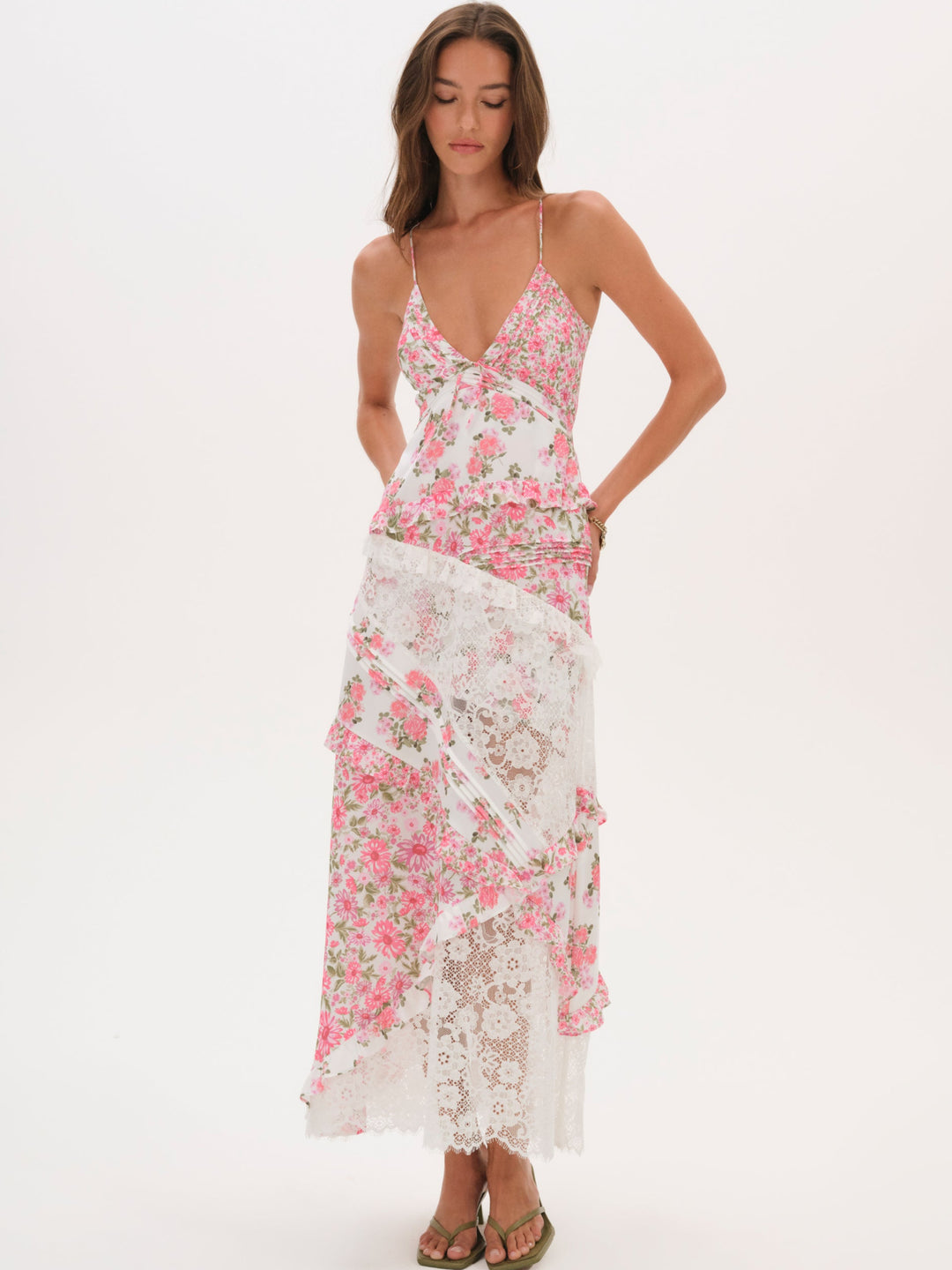Rosalyn Maxi Dress Pink