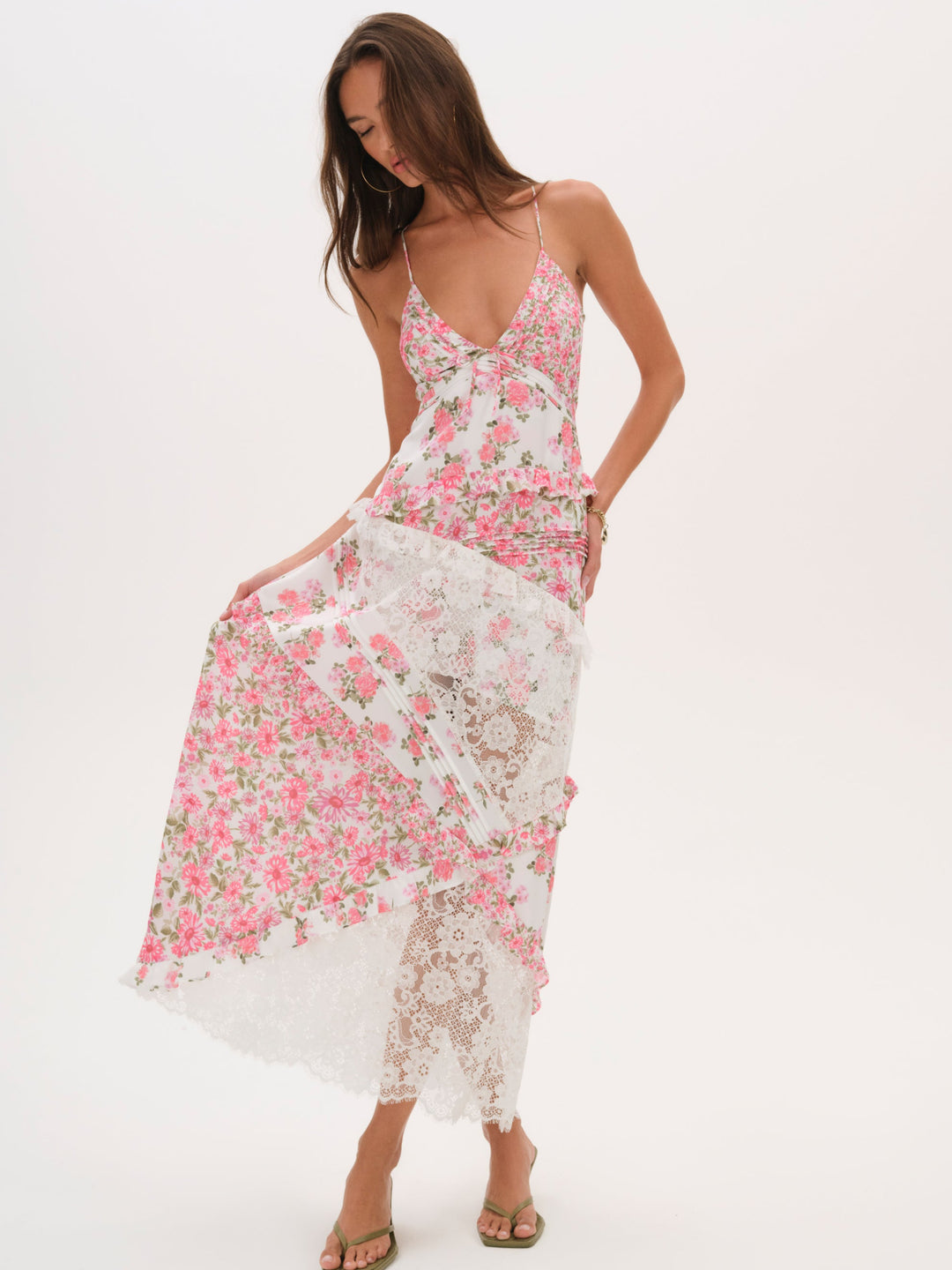 Rosalyn Maxi Dress Pink