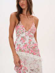 Rosalyn Maxi Dress Pink
